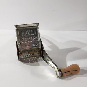 French Mouli Grater Hard Cheese Farmhouse Decor